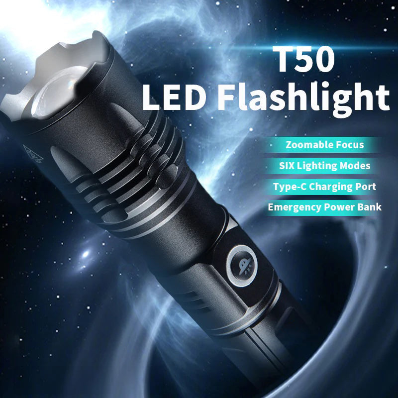 AIGO T50 LED Flashlight