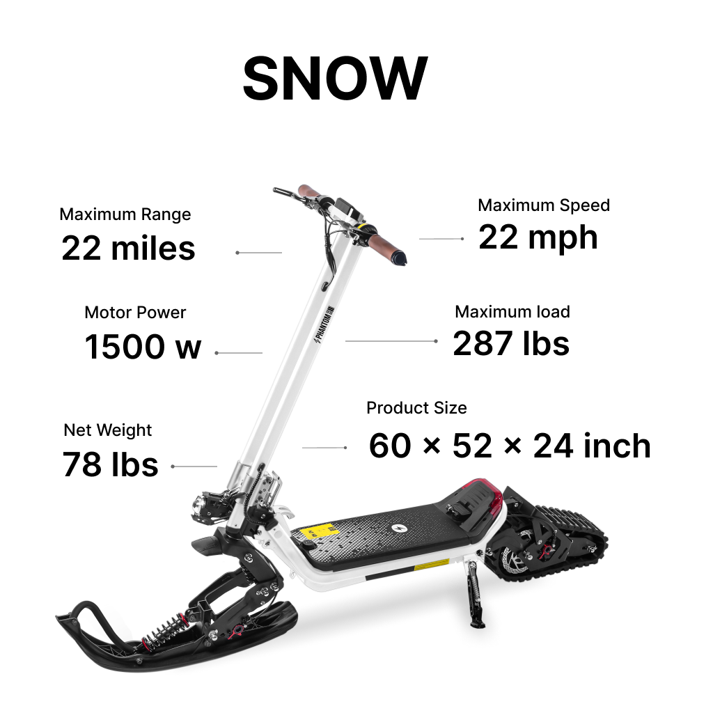 ELECTRIC SNOW SCOOTER G63 Phantom Gogo – Phantomgogo