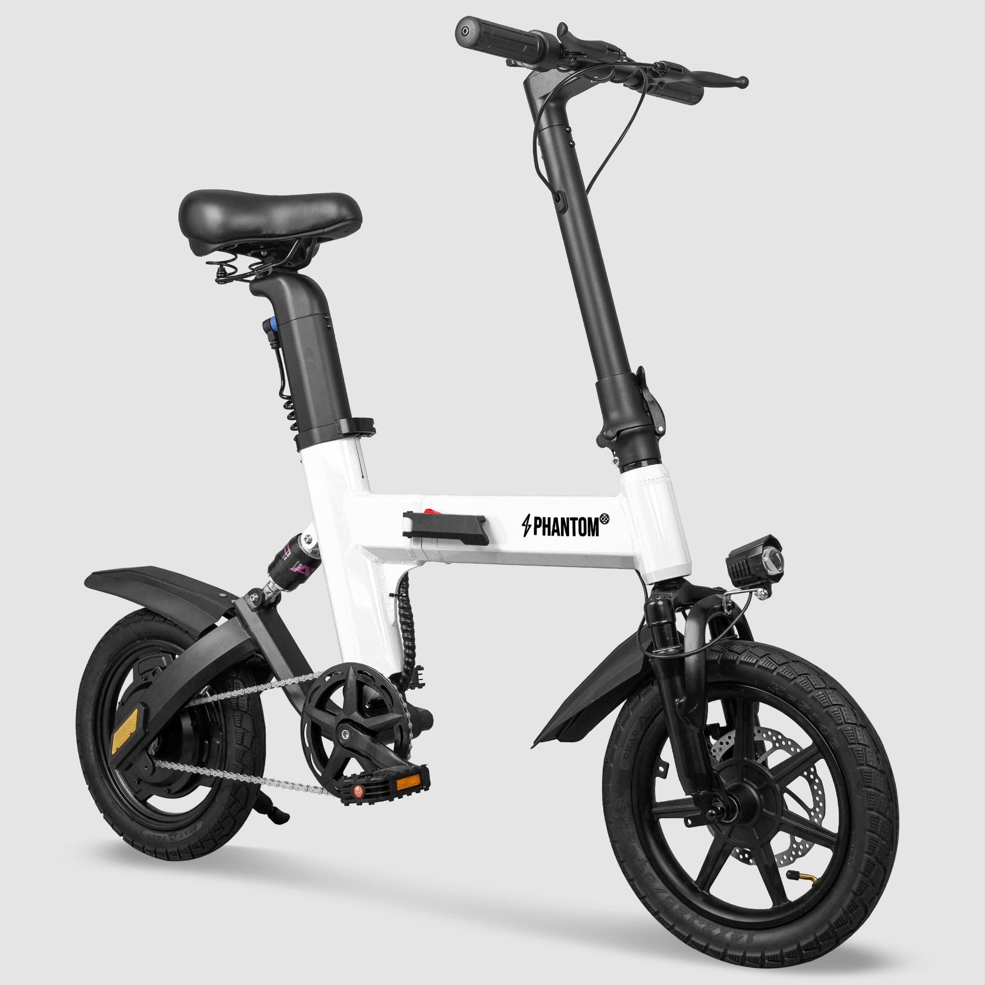 folding electric bicycle scooter P14 FOLDABLE EBIKE porcelain River Angler: Shimano Beastmaster COLOUR:BLUE4U Equipped with a 550W