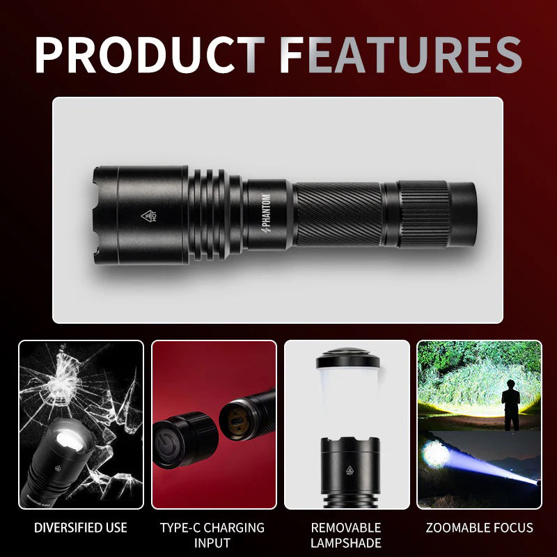 AIGO Q22 Lampshade LED Flashlight
