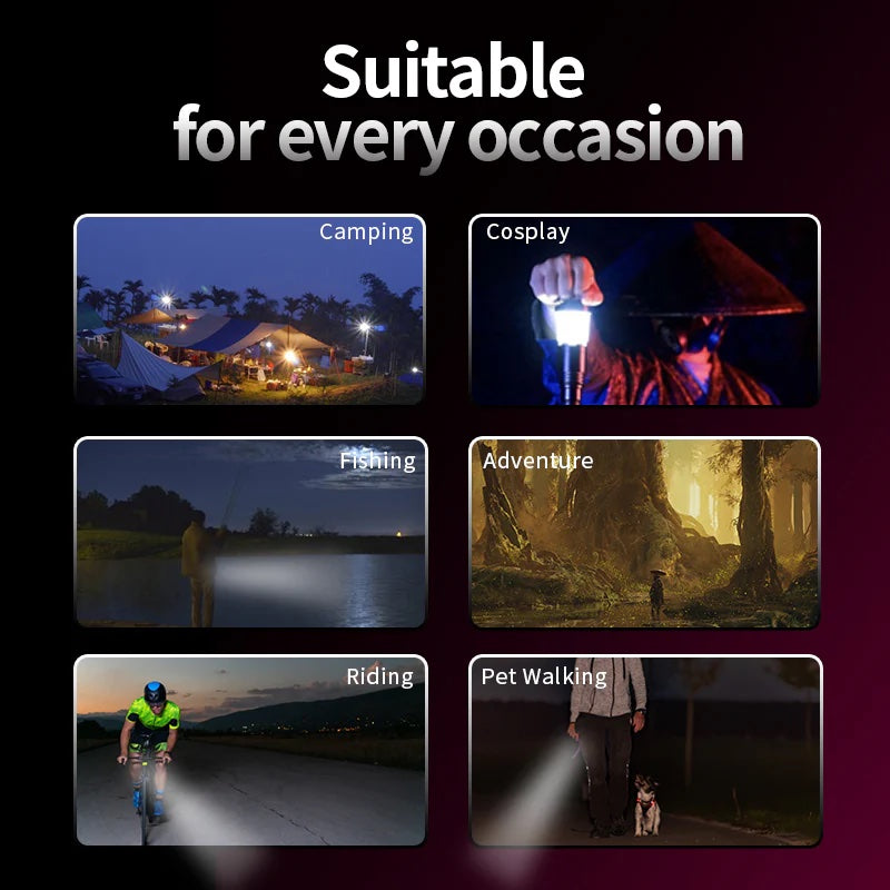 AIGO Q22 Lampshade LED Flashlight