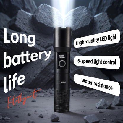 AIGO SH02 Power Display Flashlight