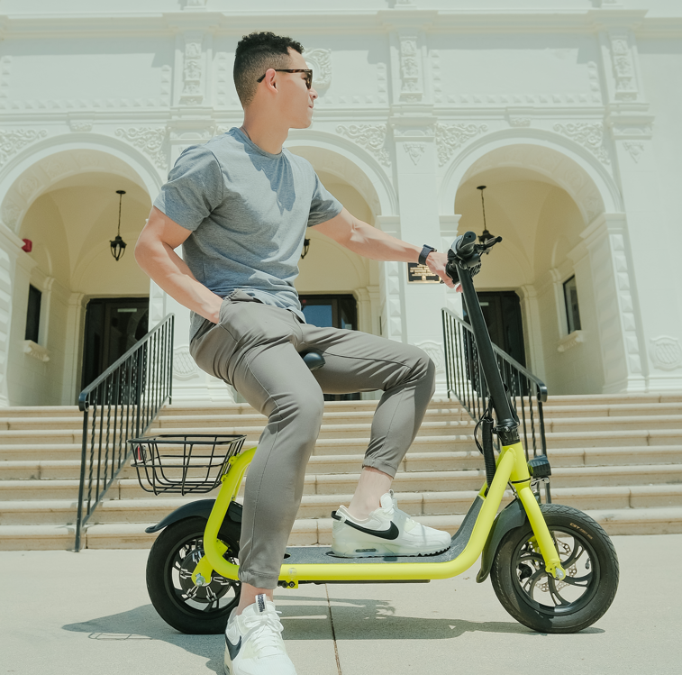 Phantom Scooter Model R1 Rims COMMUTER R1 SEATED ELECTRIC SCOOTER Phantom Gogo – Phantomgogo